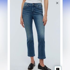 NWOT Madewell kick out crop jeans